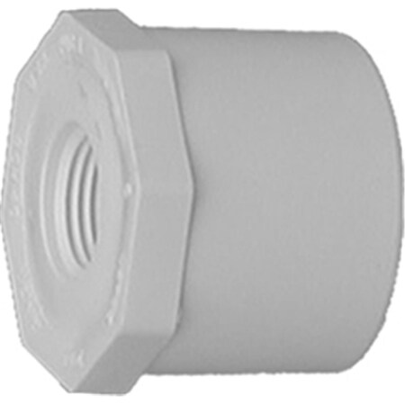 Genova 1-.25 in. X .75 in. PVC Sch. 40 Reducing Bushing 34247